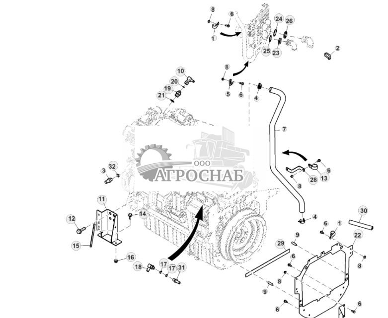 Крепления двигателя, Final Tier 4 - ST831959 1074.jpg